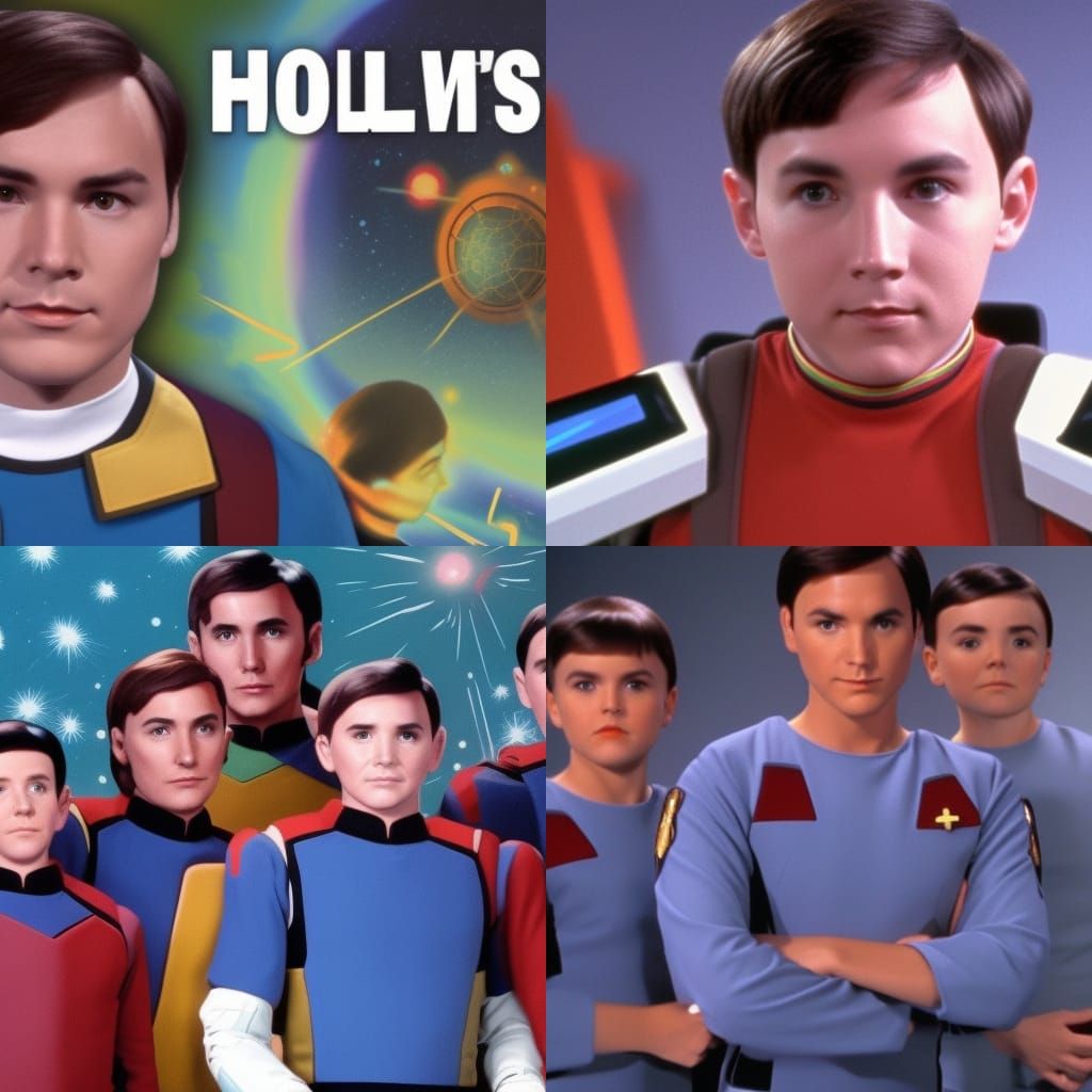 Wesley Crusher's favorite holoprogram