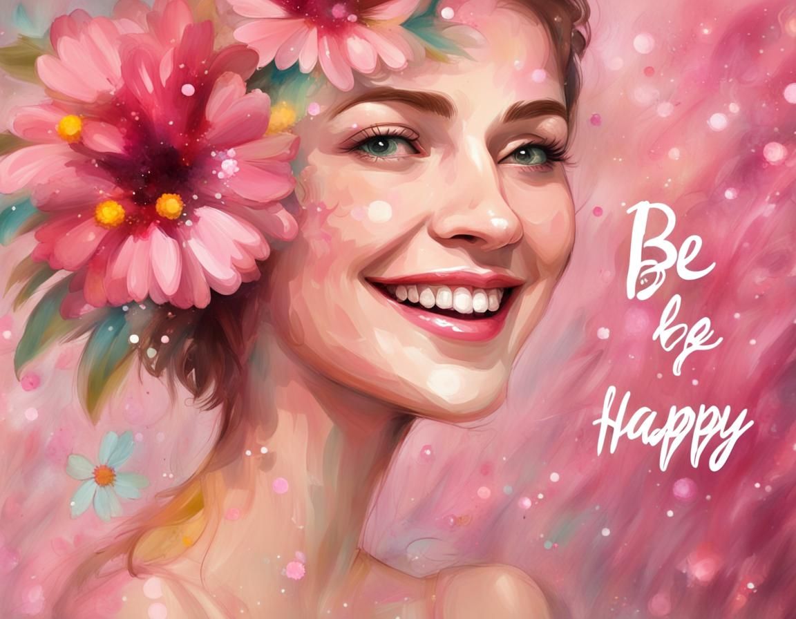 Lady in Pink - Be Happy 5