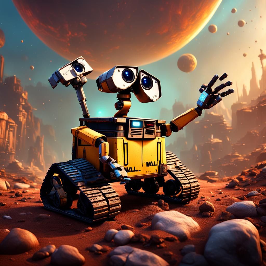 Wall-E   by @Daymoon