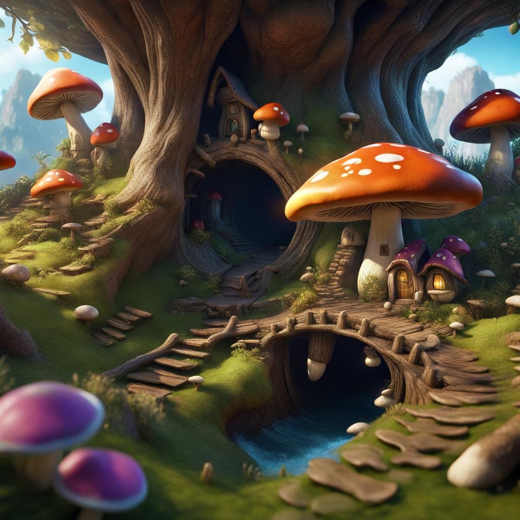 Mushroom village 2