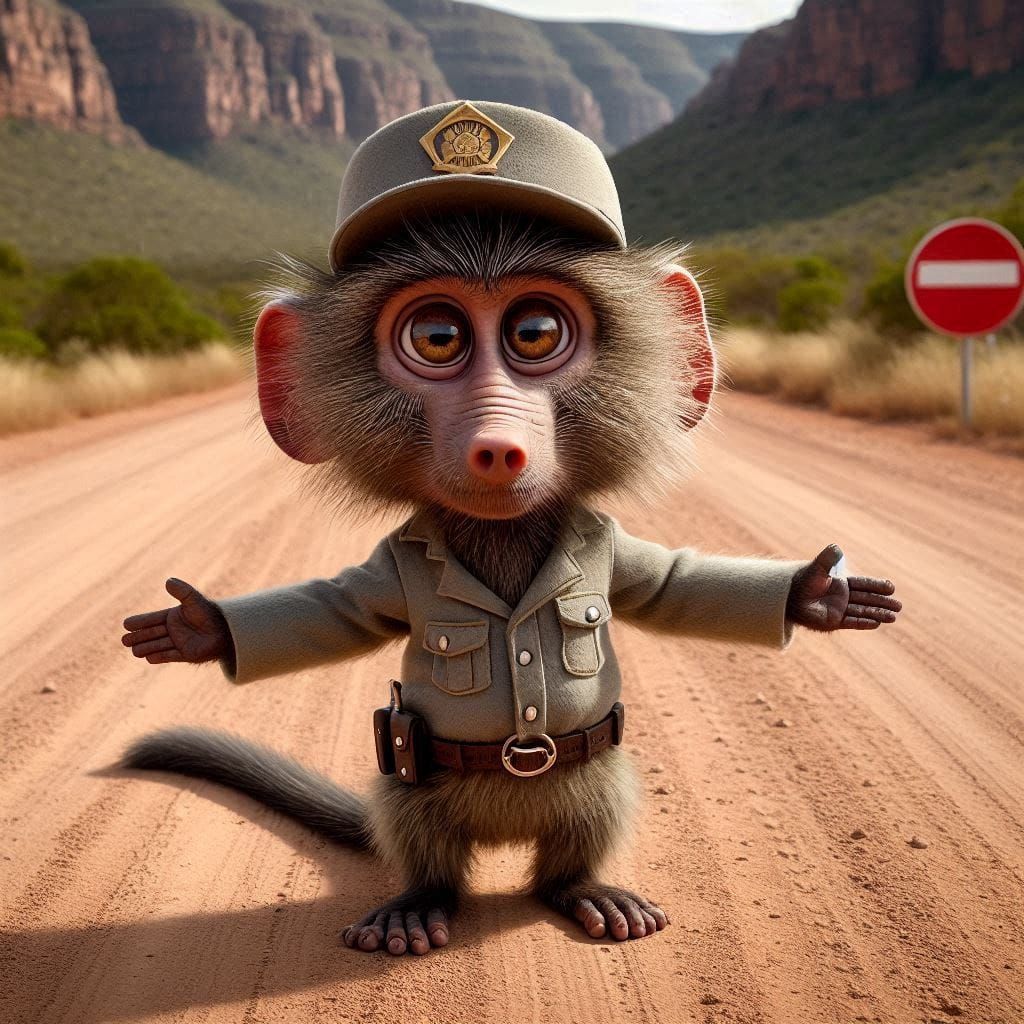 Nóg Bobbejane van dié Magaliesberg. - nr.6