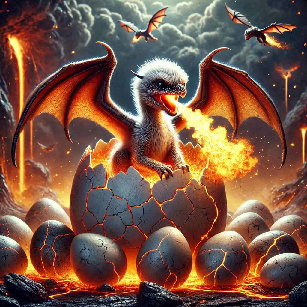 Baby Dragon Hatching