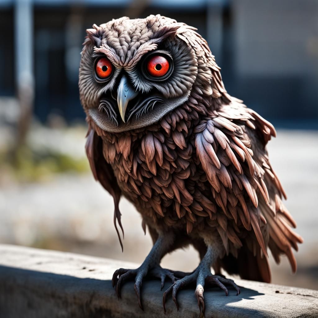 Zombie owl