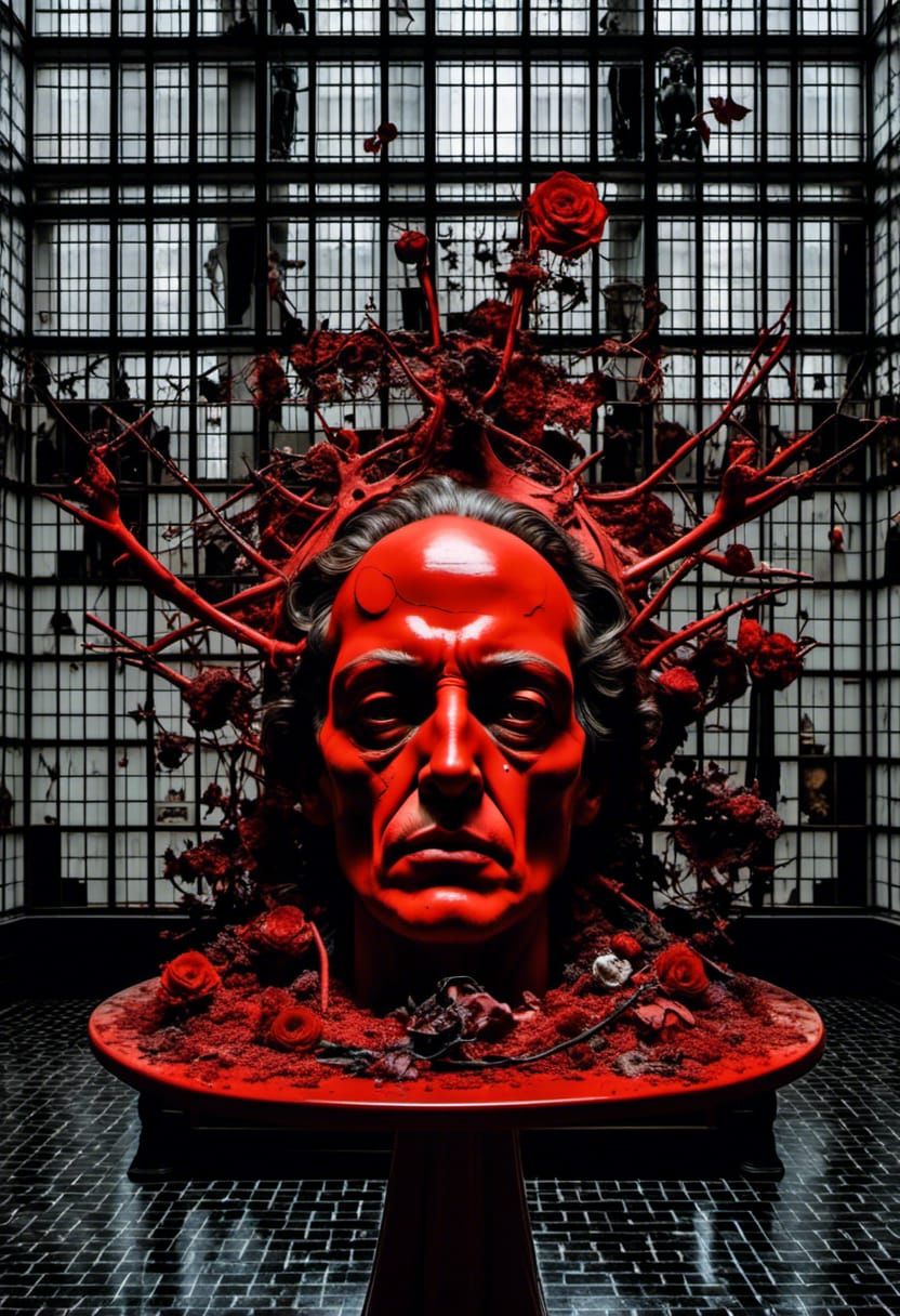 Surreal Flowers in Tiergarten: Situationist Photography