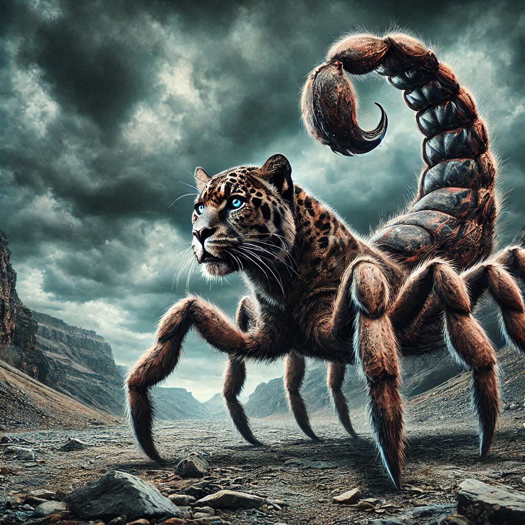 Tarantula-Jaguar-Scorpion Hybrid