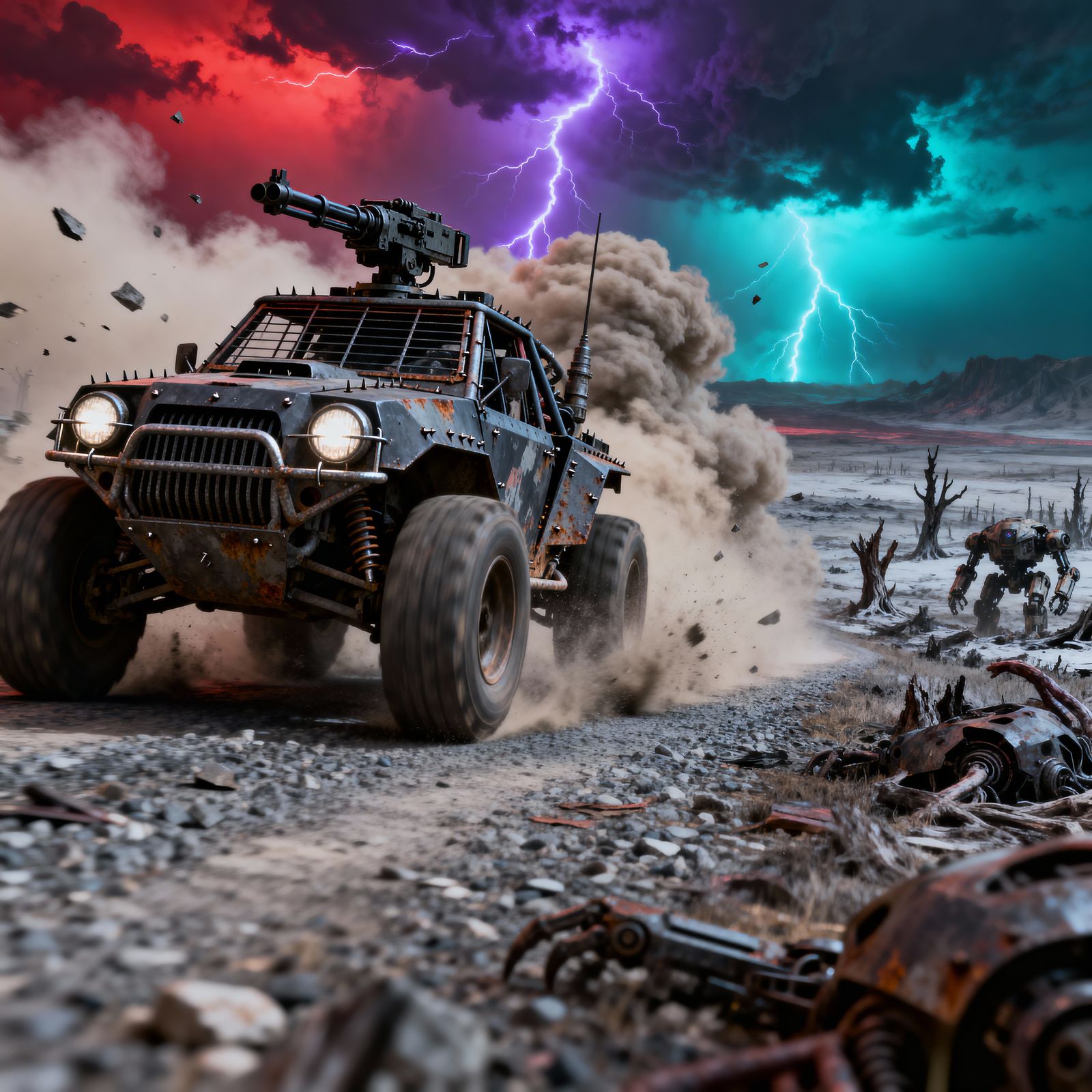 Post-apocalyptic buggy