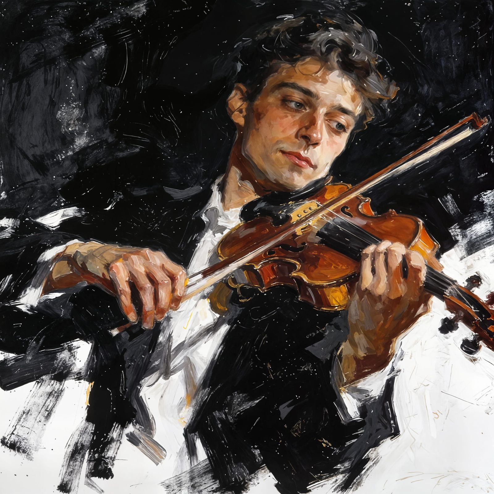 Violinist (3likes)  by @Cocoa_candy