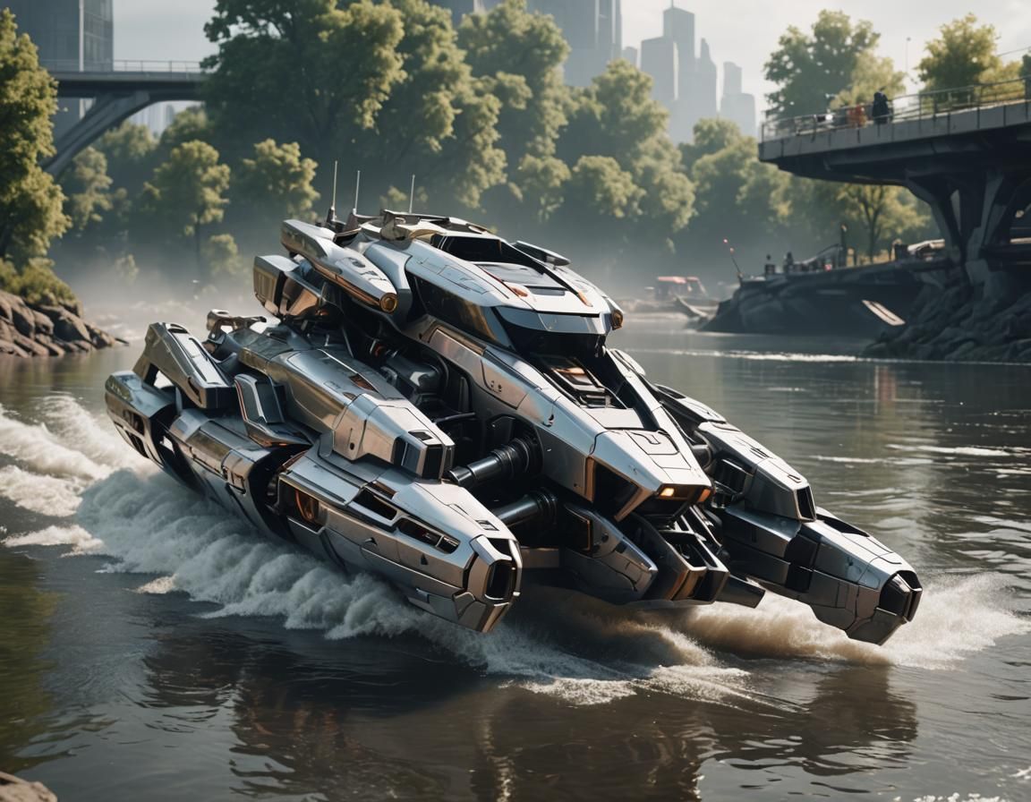 FUTURISTIC PT BOAT