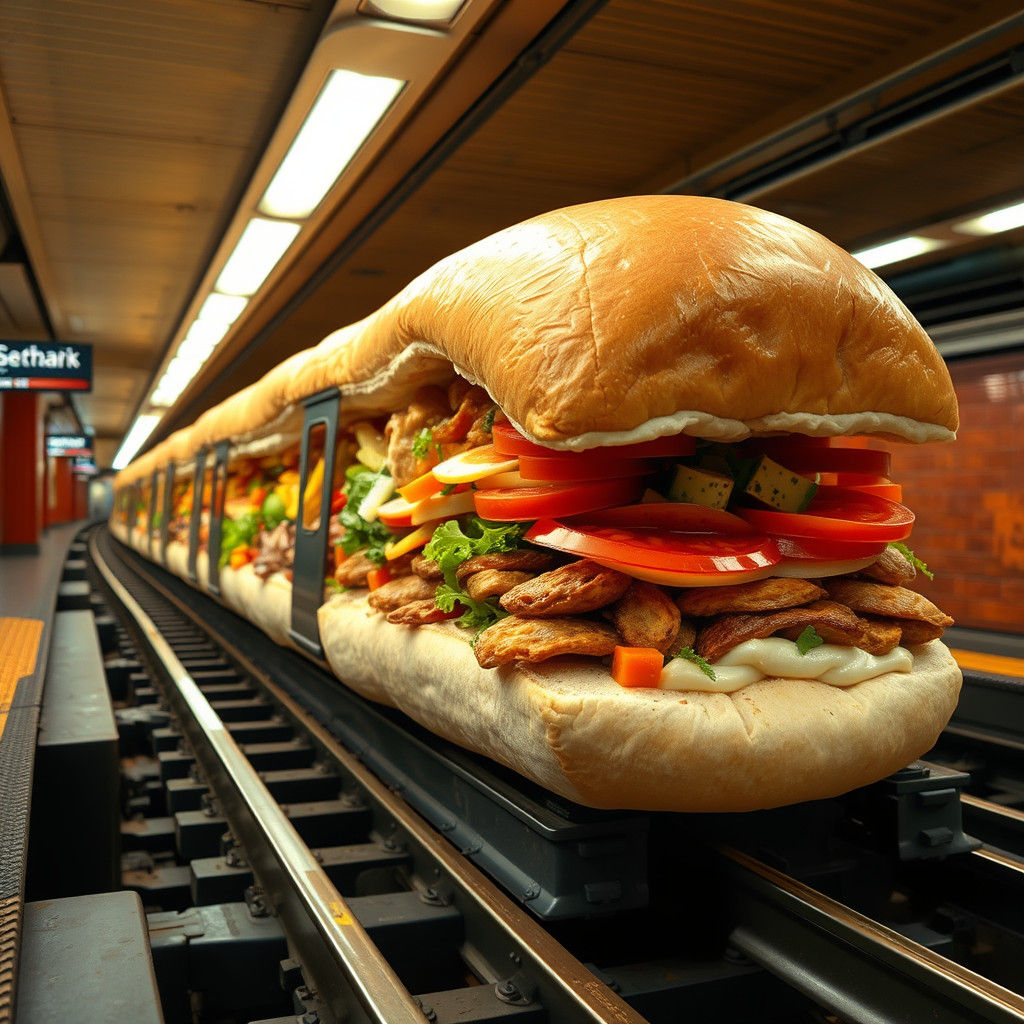 Take the subway  by @SlothFatale