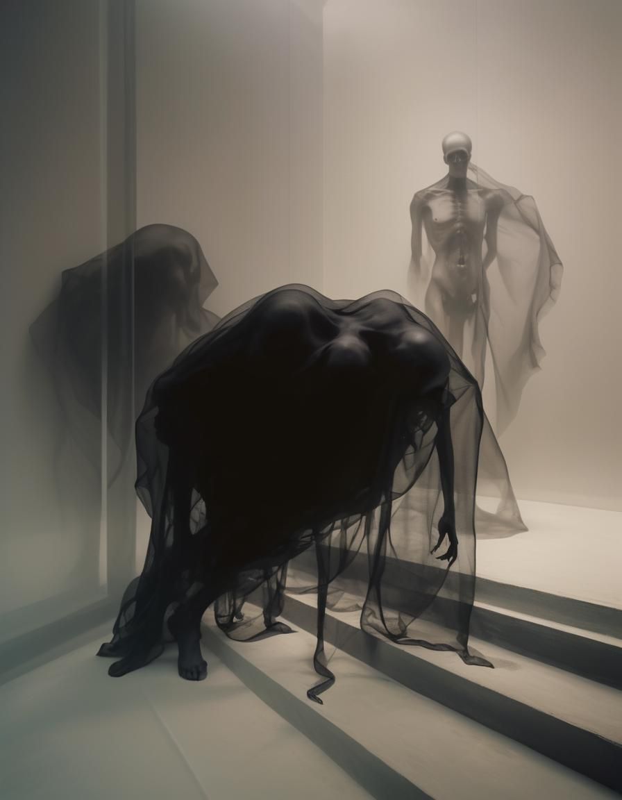 Translucent Wraiths in Hyperdetailed National Geographic Pho...