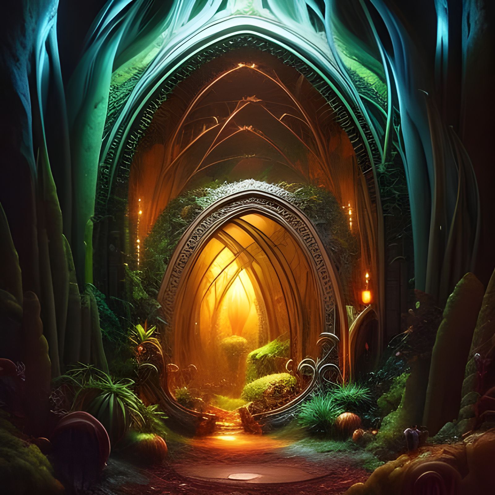 Magical cave  by @ItsRaoul