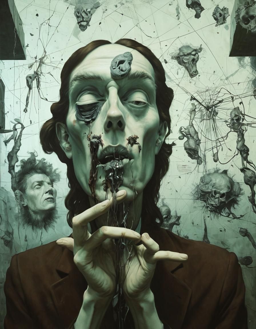 Schrödinger's Refrigerator in Pop Art Style