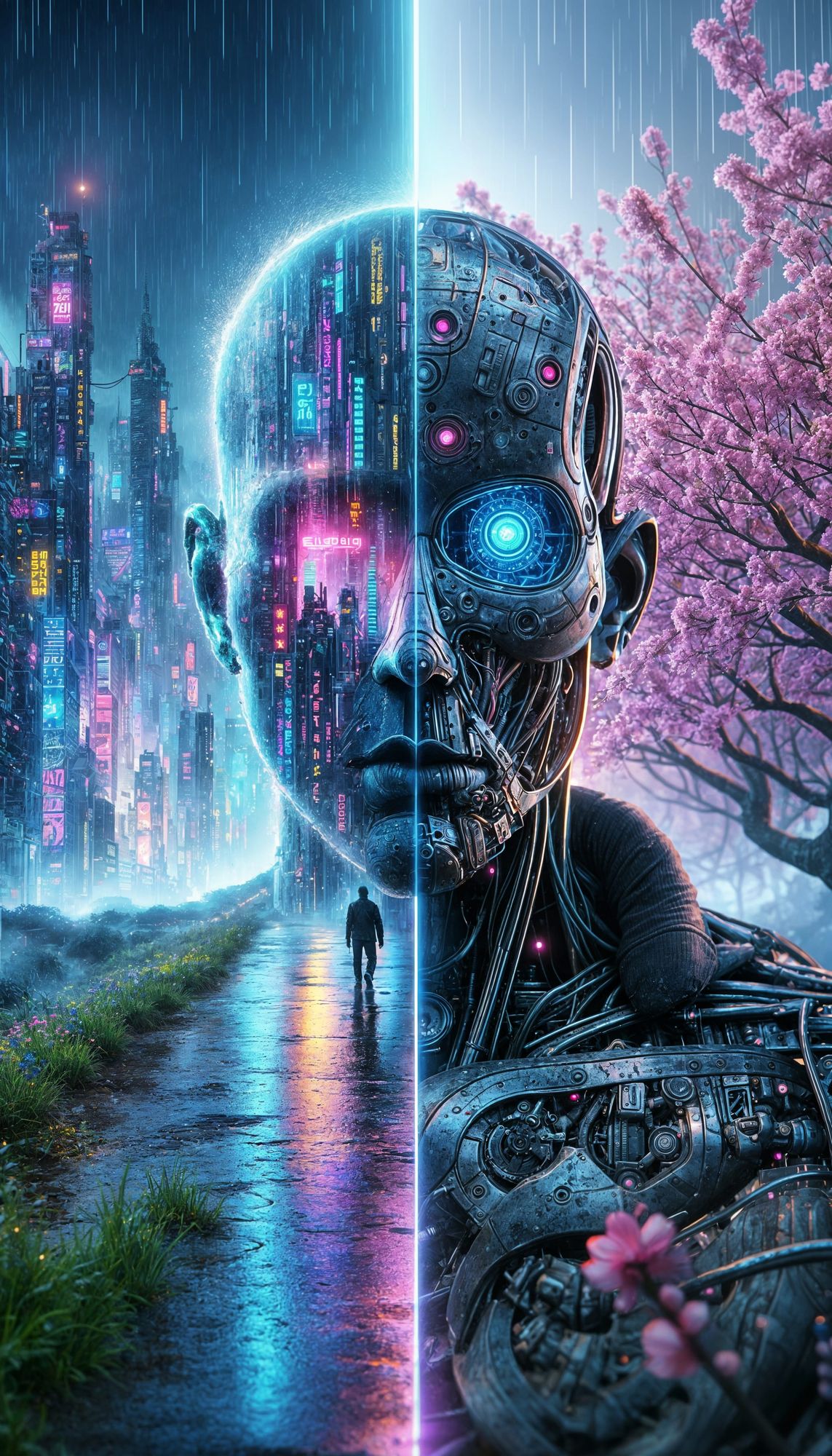 Surreal September - There is no Face - surreal optical illusion 