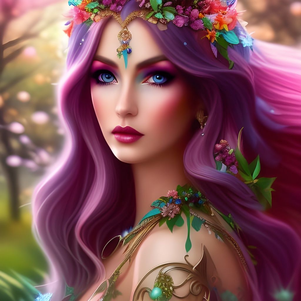 Elf Warrior Princess - AI Generated Artwork - NightCafe Creator