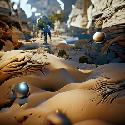 videogame based on rene laloux planete sauvage 8K 3D Unreal ...