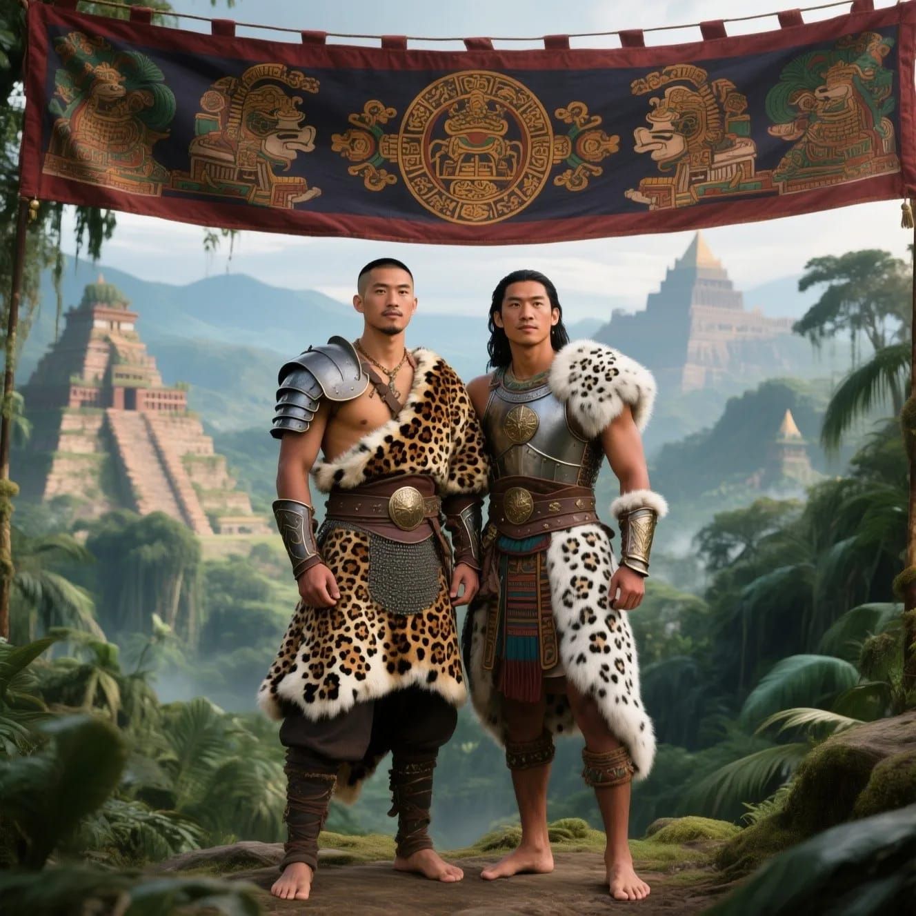 The jaguar and the snow leopard