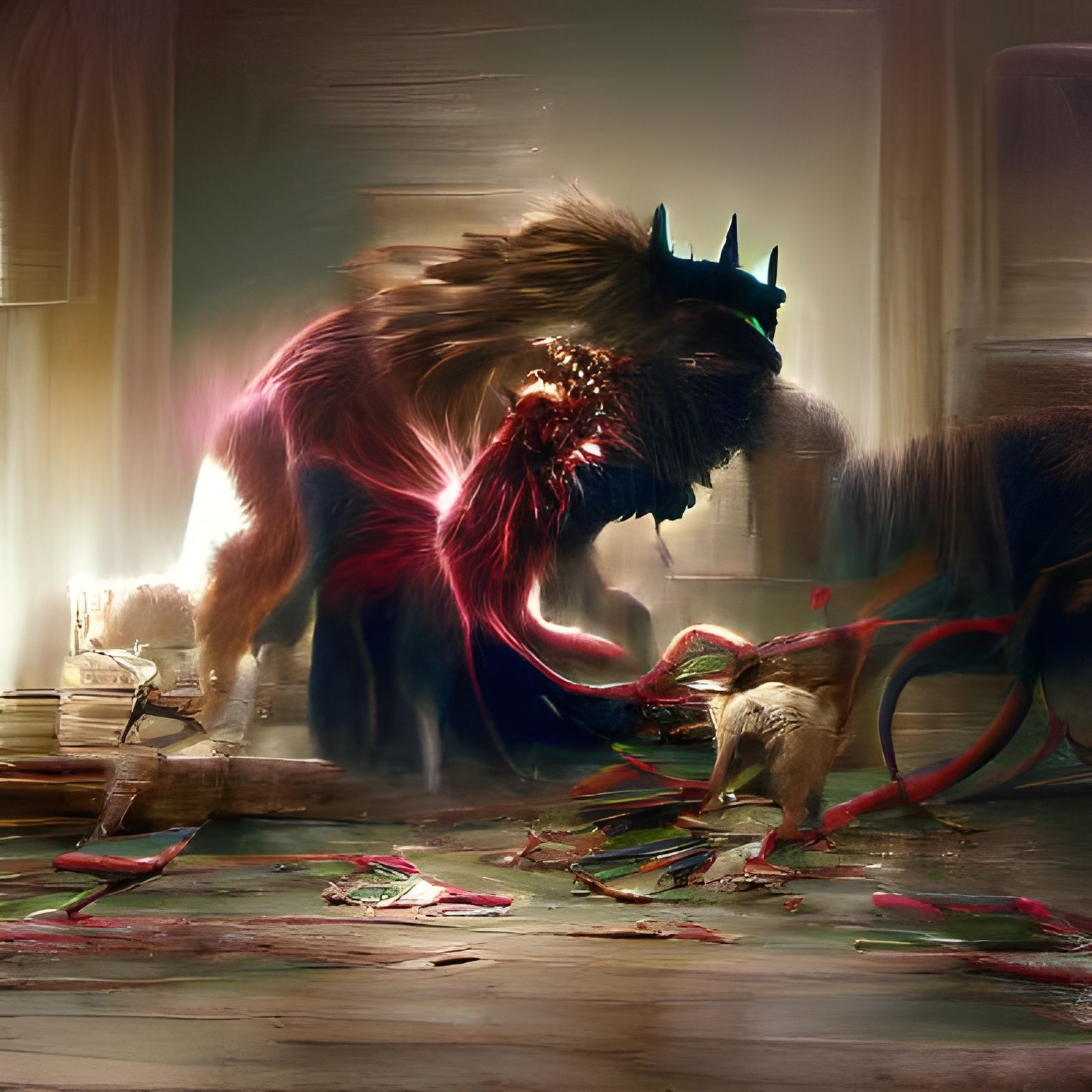 King of the Beast, devouring all the remaining hope