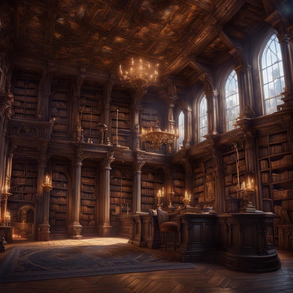 A library