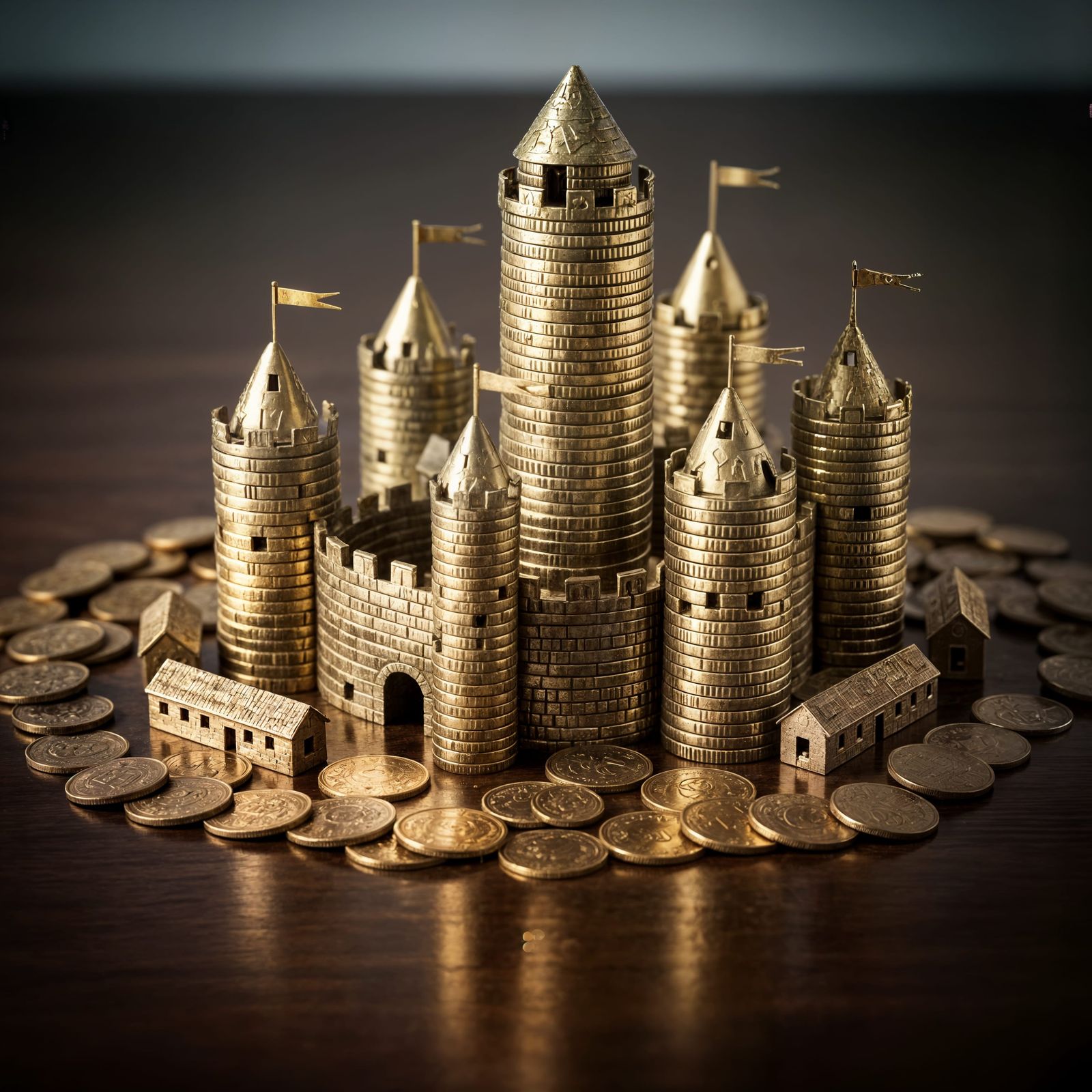 Money castle  by @Charlo82