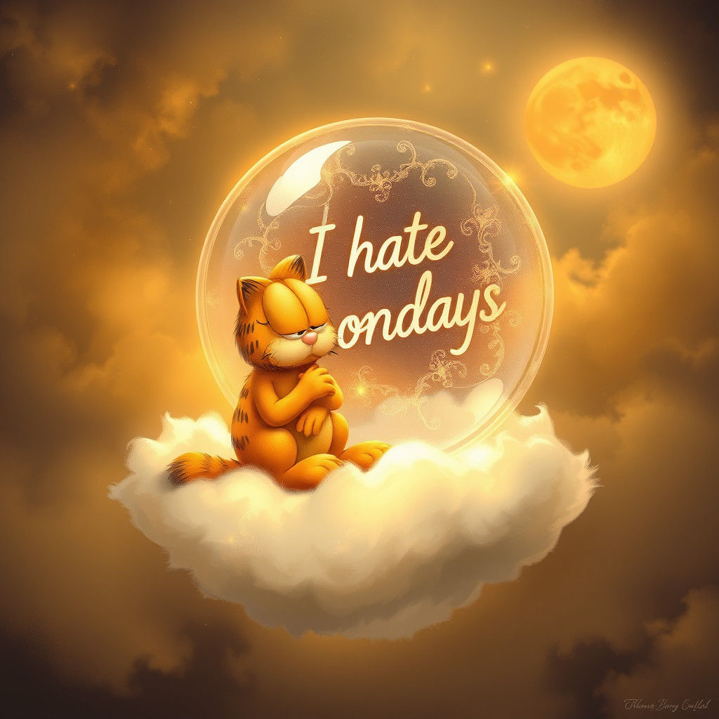 Garfield - “ I hate Mondays “