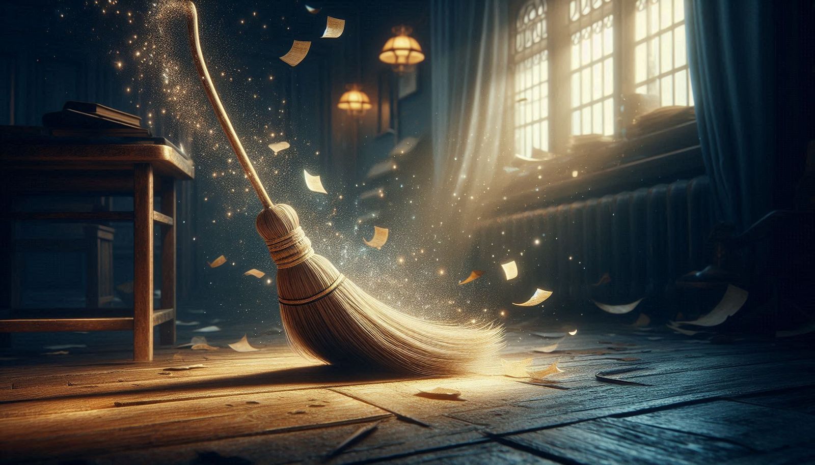 magical chores: cleaning