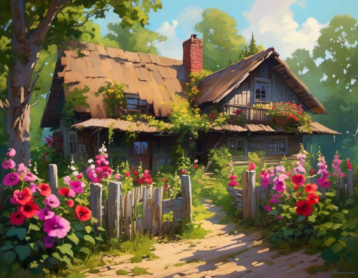 A house where one's childhood lived...