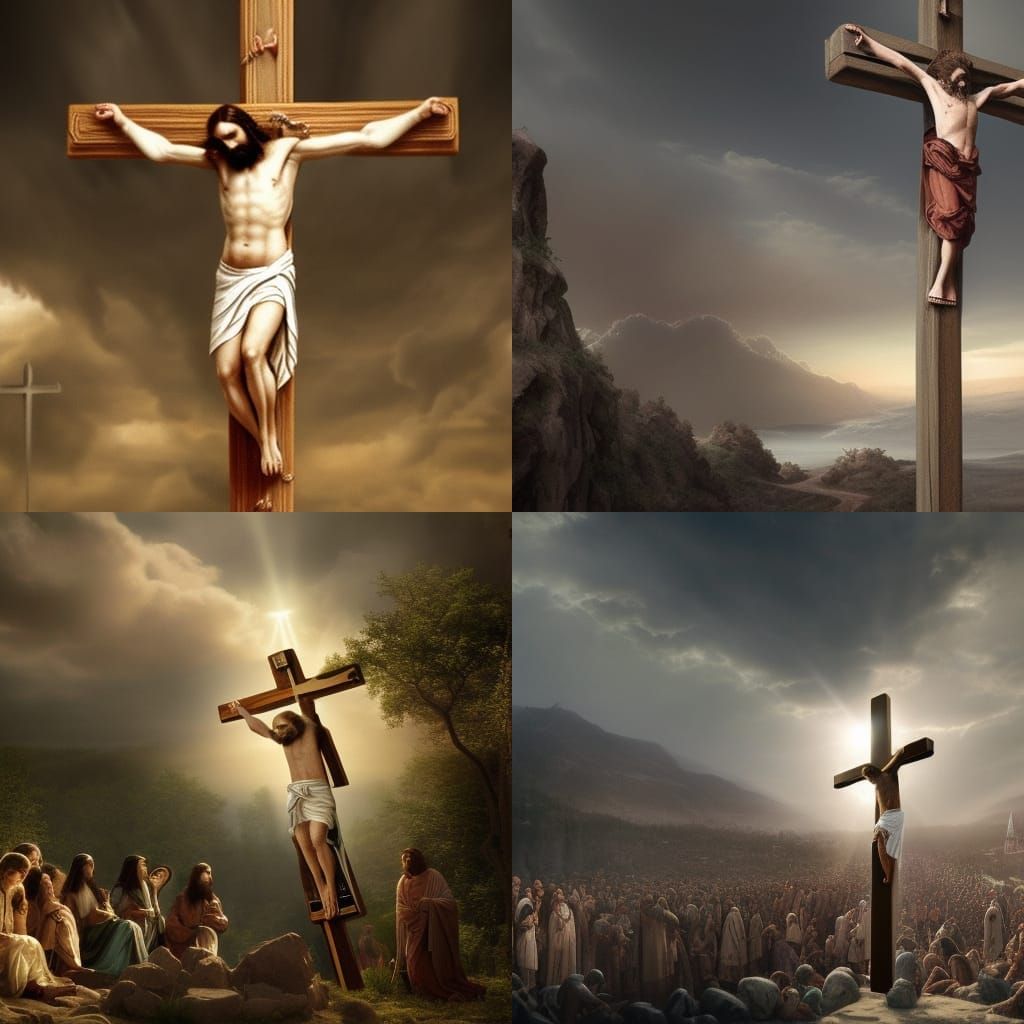 Jesus on the cross