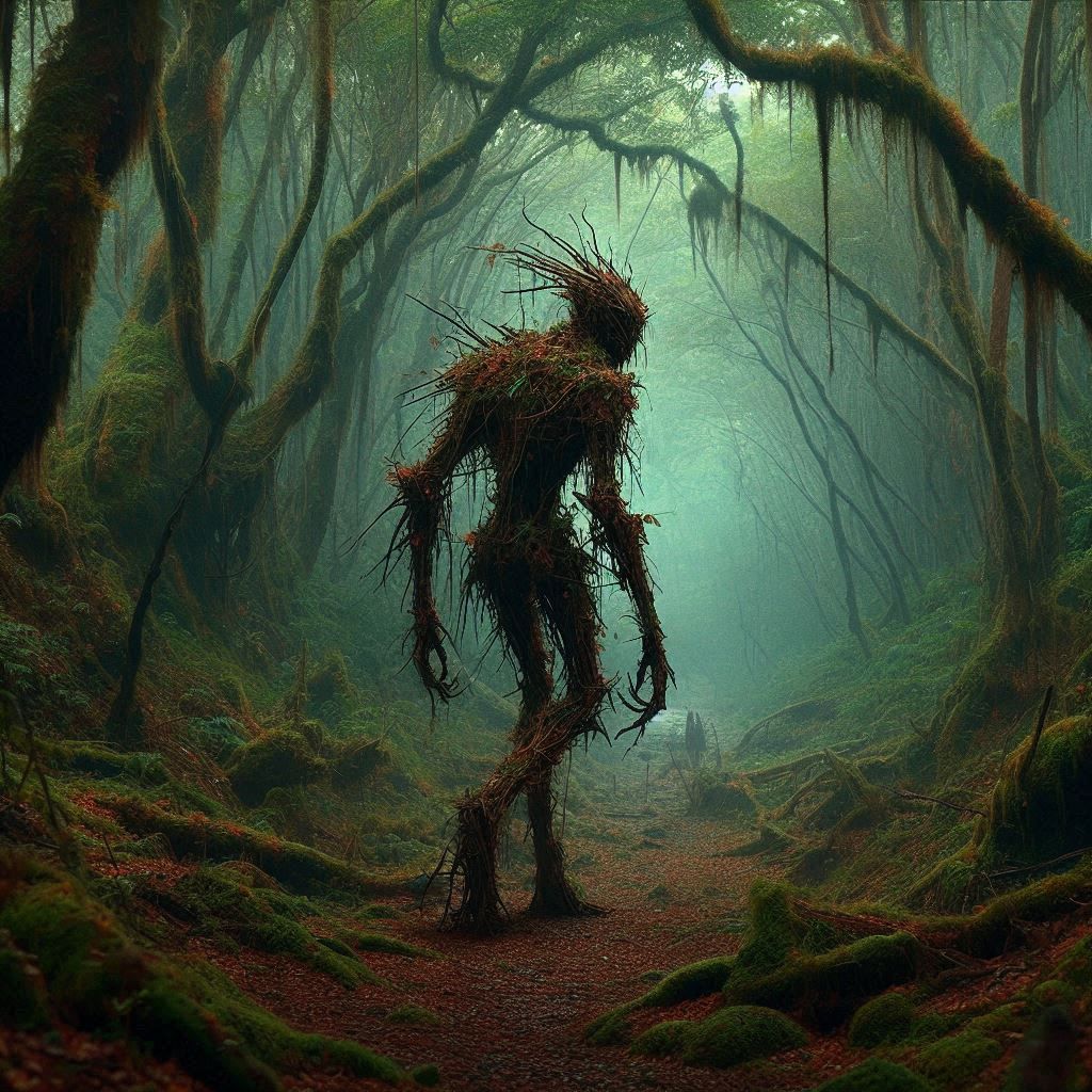 Fey in the dark forest