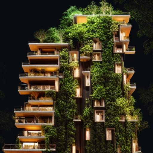 High rise living, 2023  by @Tiniest Potato