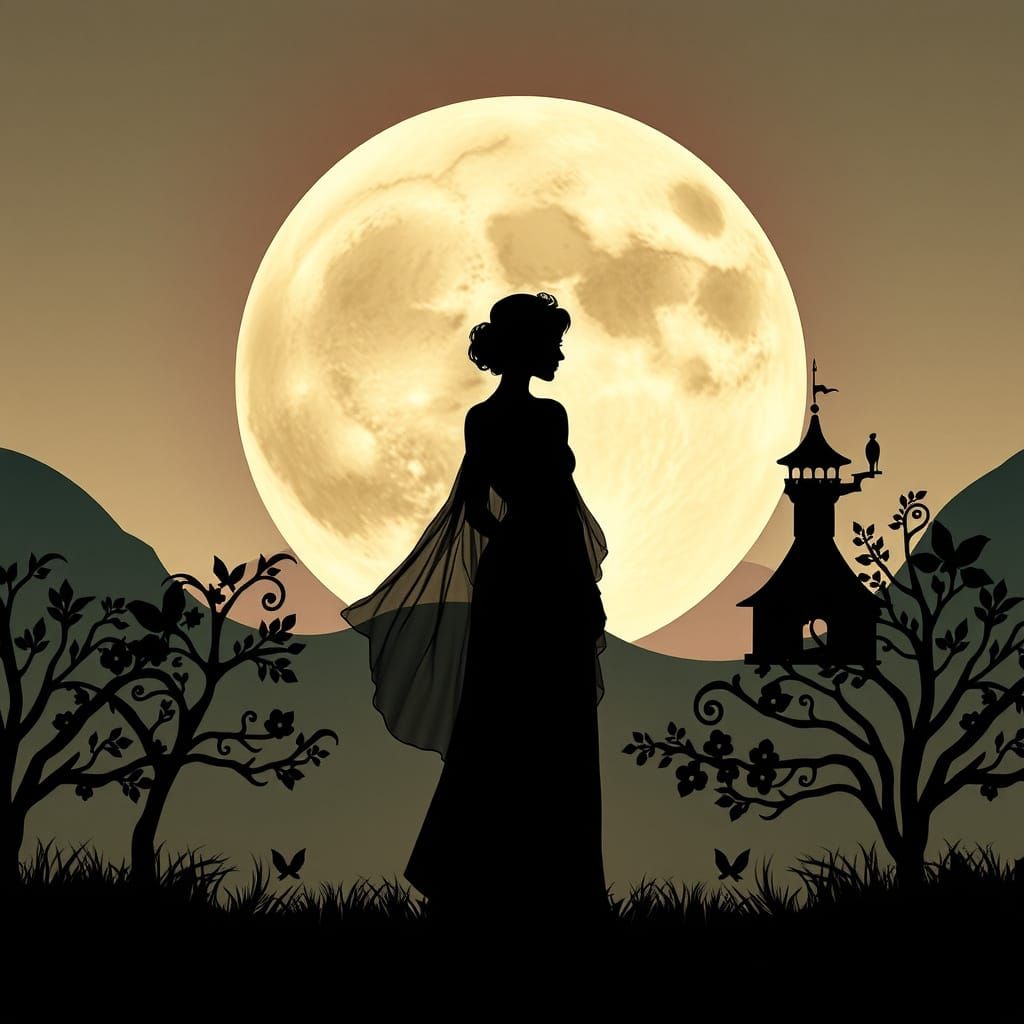 Backlit by the moon  by @Sullivan-Shaw