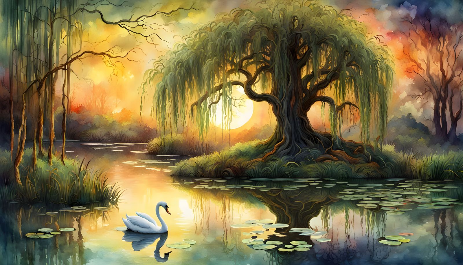 The willow in the Wildwoods  by @Varu