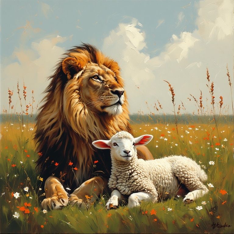 “And the Lion Shall Lay Down with the Lamb”