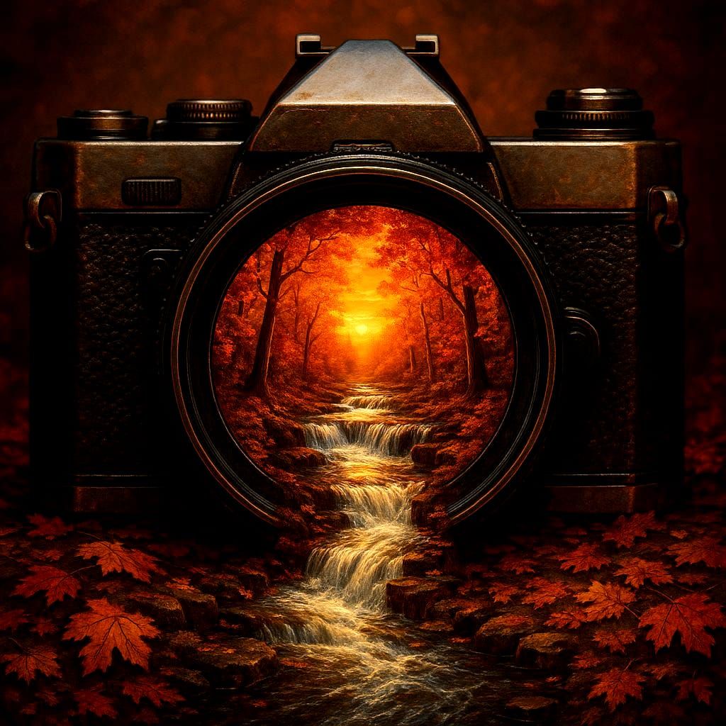 Autumn Captured  by @mathy_art_girl_305