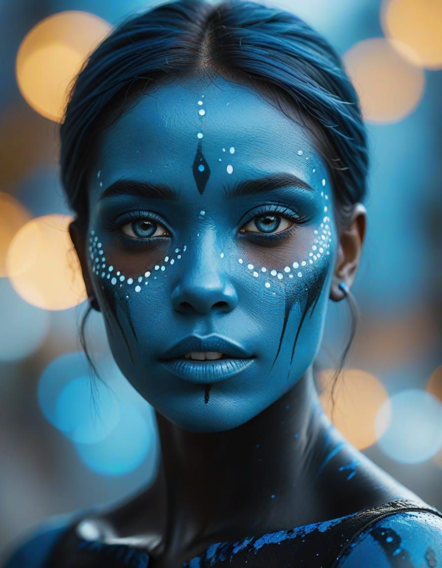 Feeling Blue  by @Darkslinky99