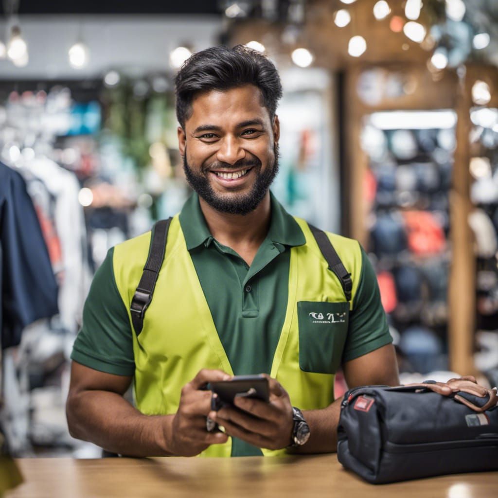 an-apparel-store-retail-seller-with-uniform-happy-that-reached-his