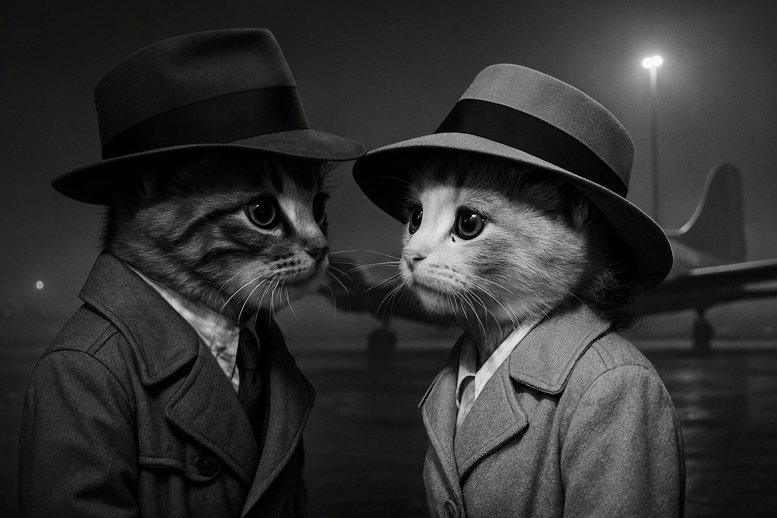 "We'll always have Purr Hiss" [The final sscene from Catsablanca]