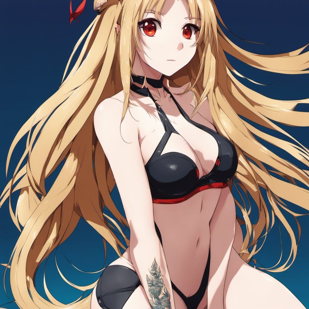 Blonde in a Bikini