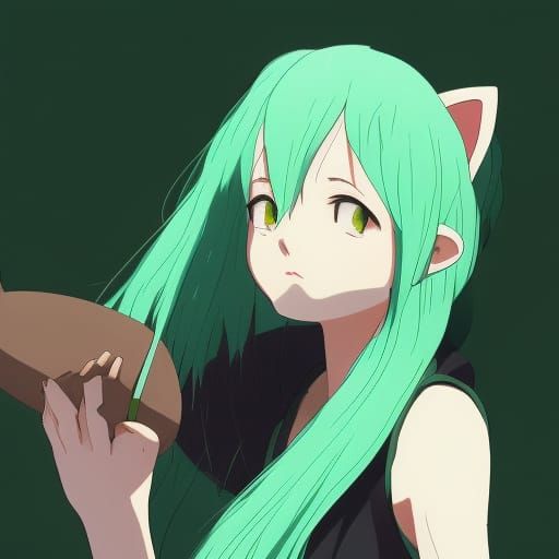 Anime Girl - AI Generated Artwork - NightCafe Creator