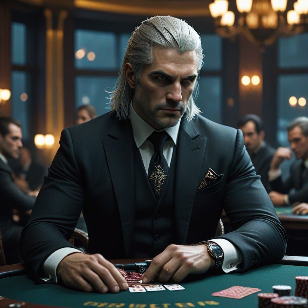 High Stakes Gwent - Geralt the Witcher  by @Soynuts