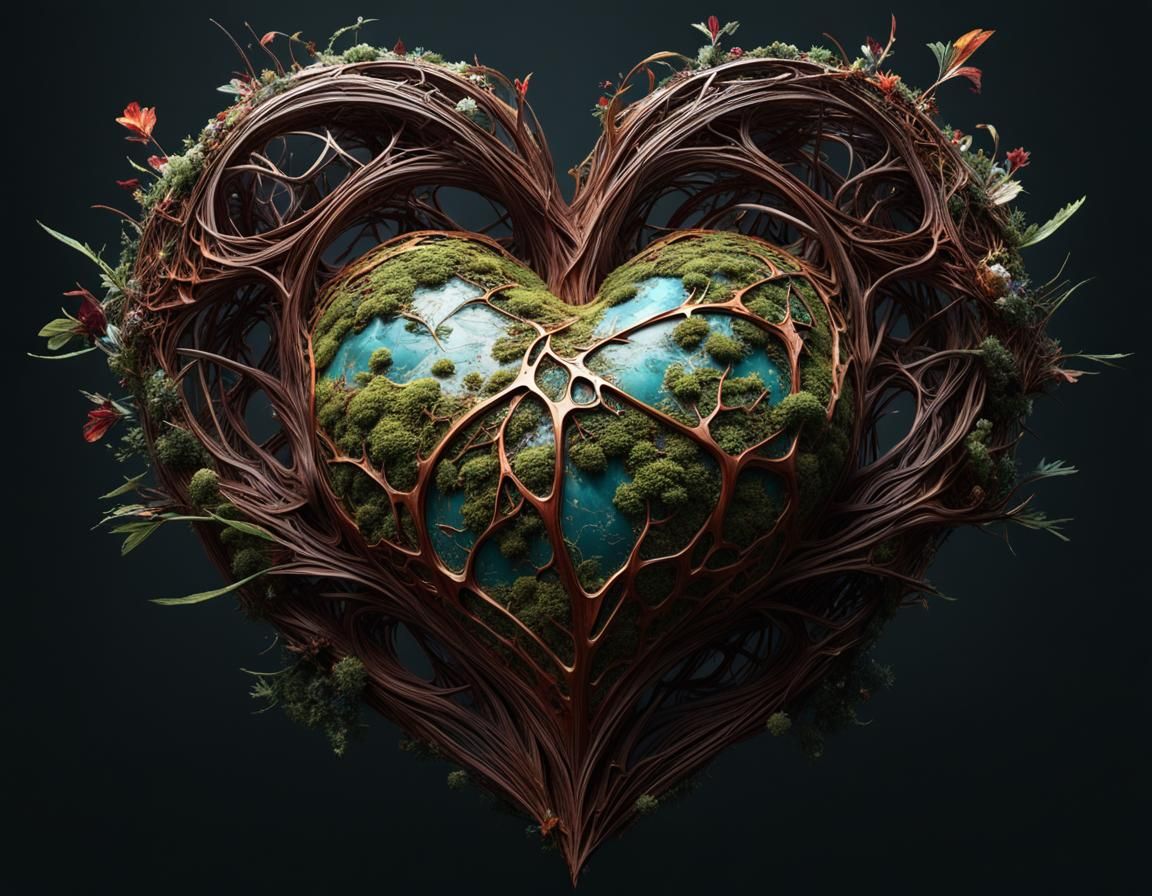 A heart in the right place  by @Dr T