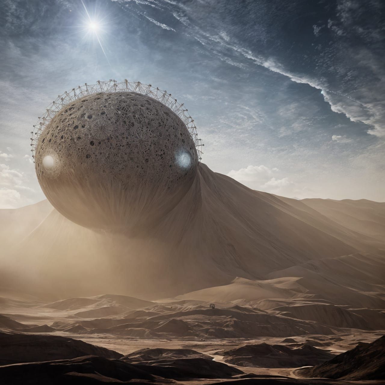 Molting in the Desert... Nothing to do with Dune