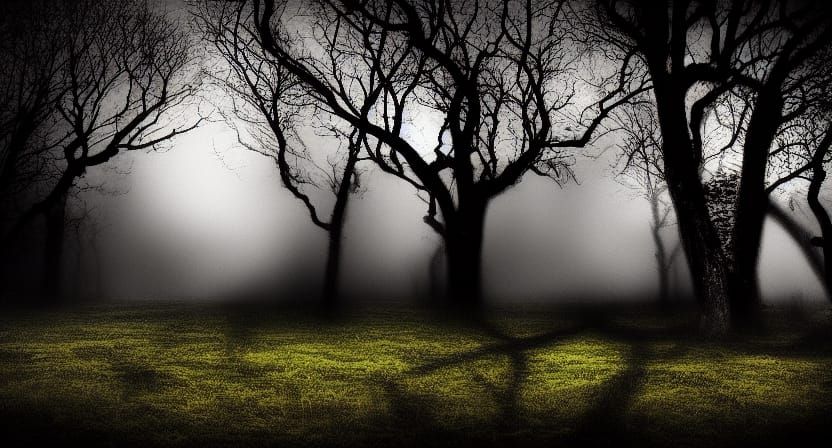 dark shadows landscape