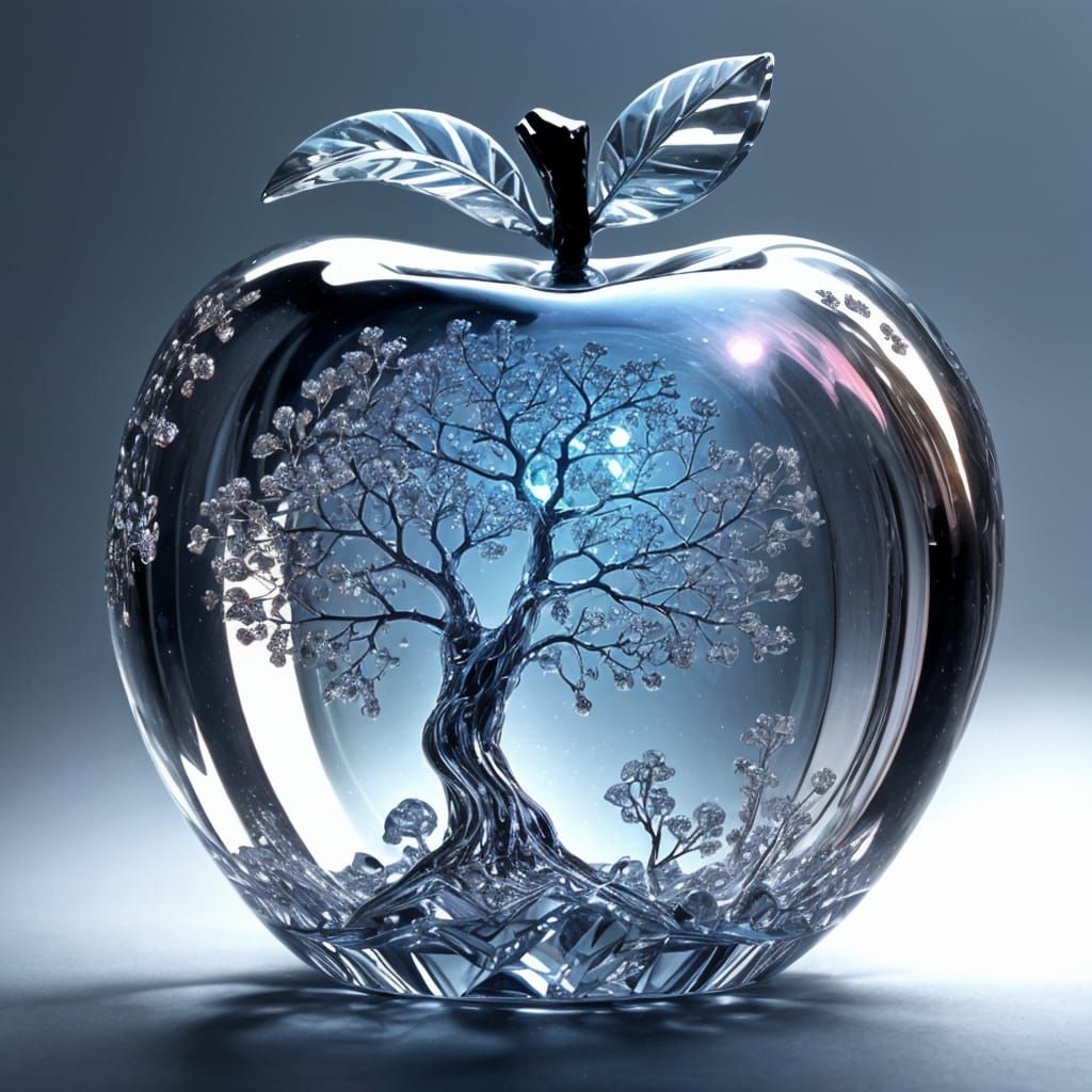 Crystal Apple  by @WolfWalker