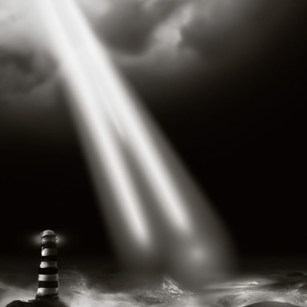 That beacon leads to a different shore AI Generated Artwork