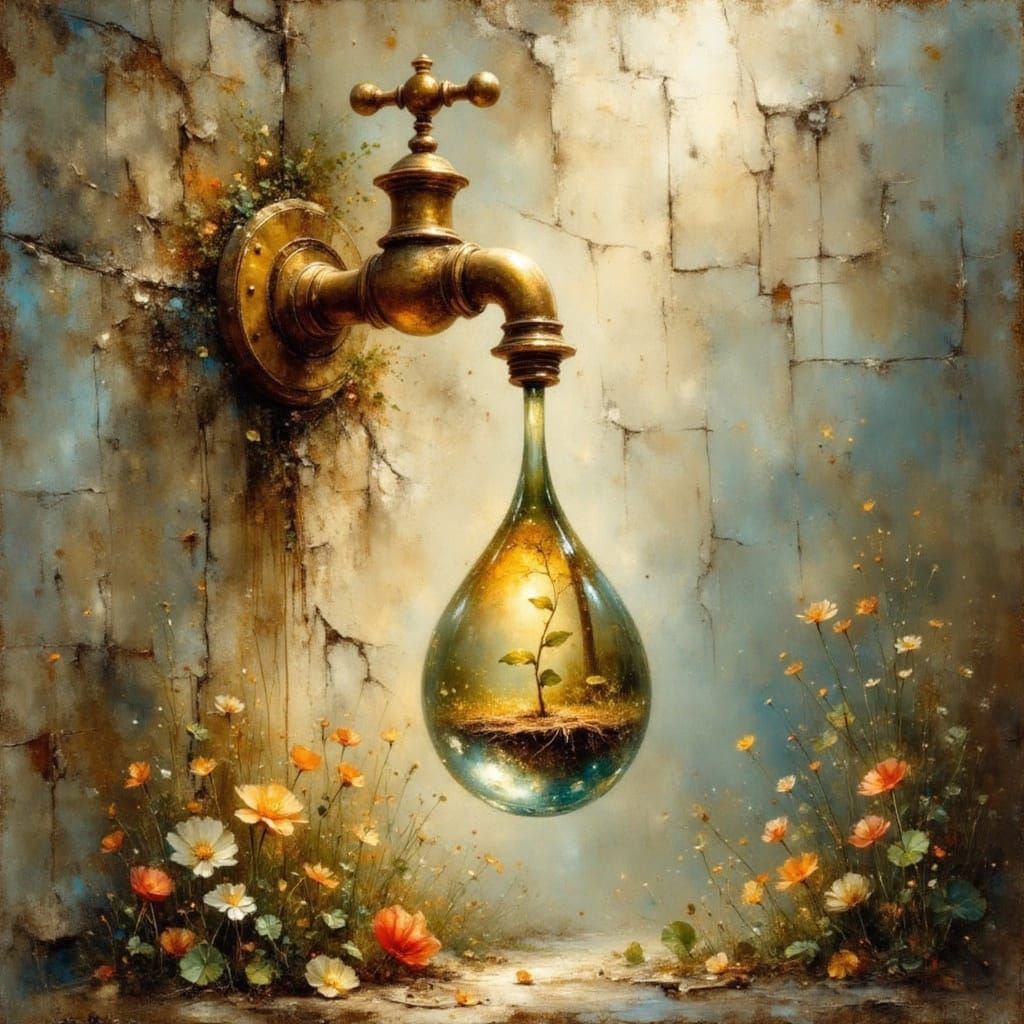 Water gives life a fresh start   by @A