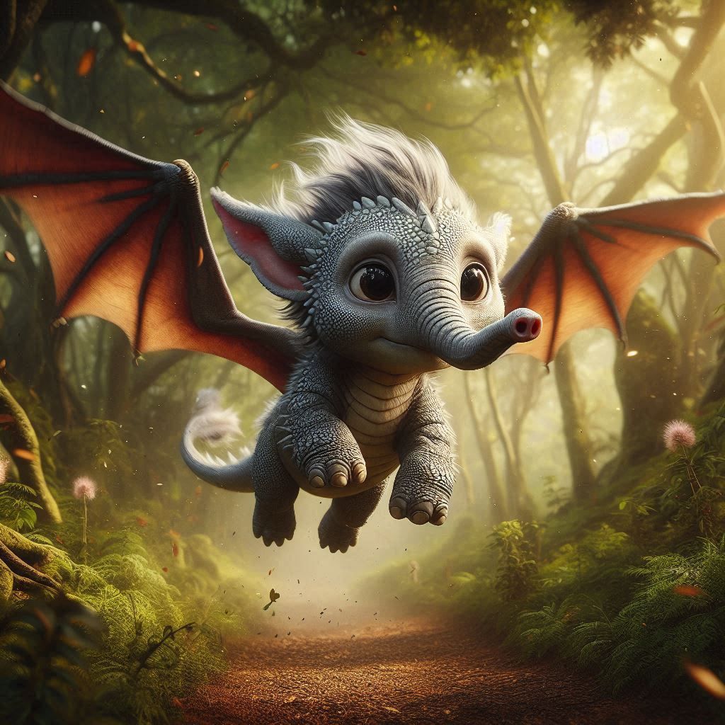 Baby Elephant dragon 2