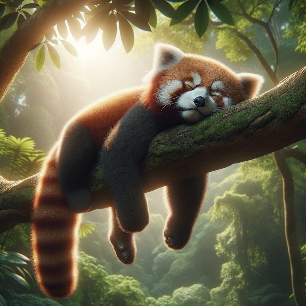 Red Pandas  by @DaveyJ