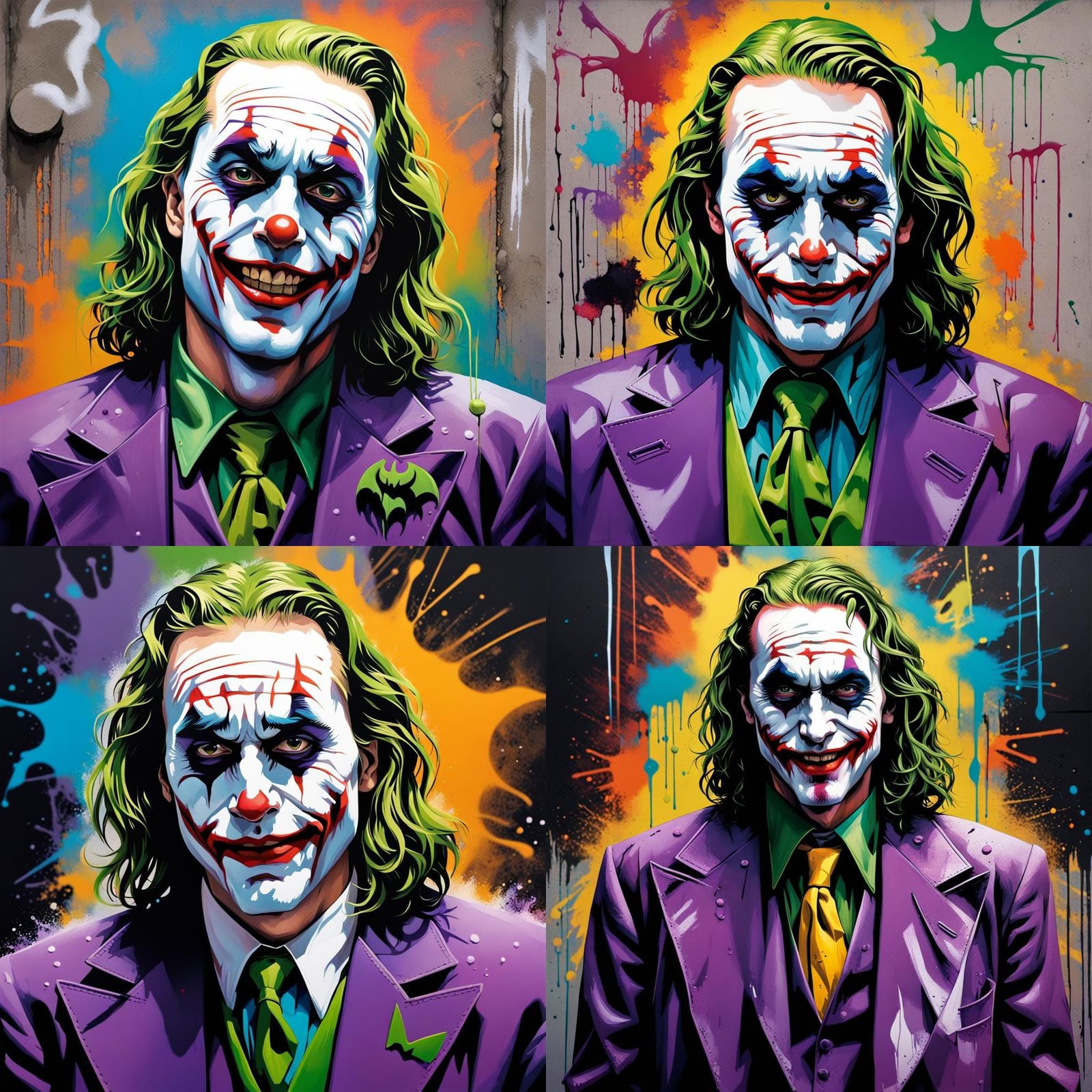 JESUS CHRIST AS THE JOKER FROM BATMAN