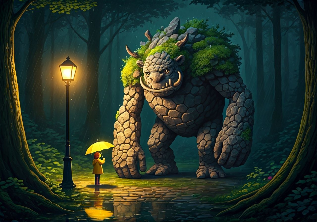 Thank you for the umbrella!  by @Mei