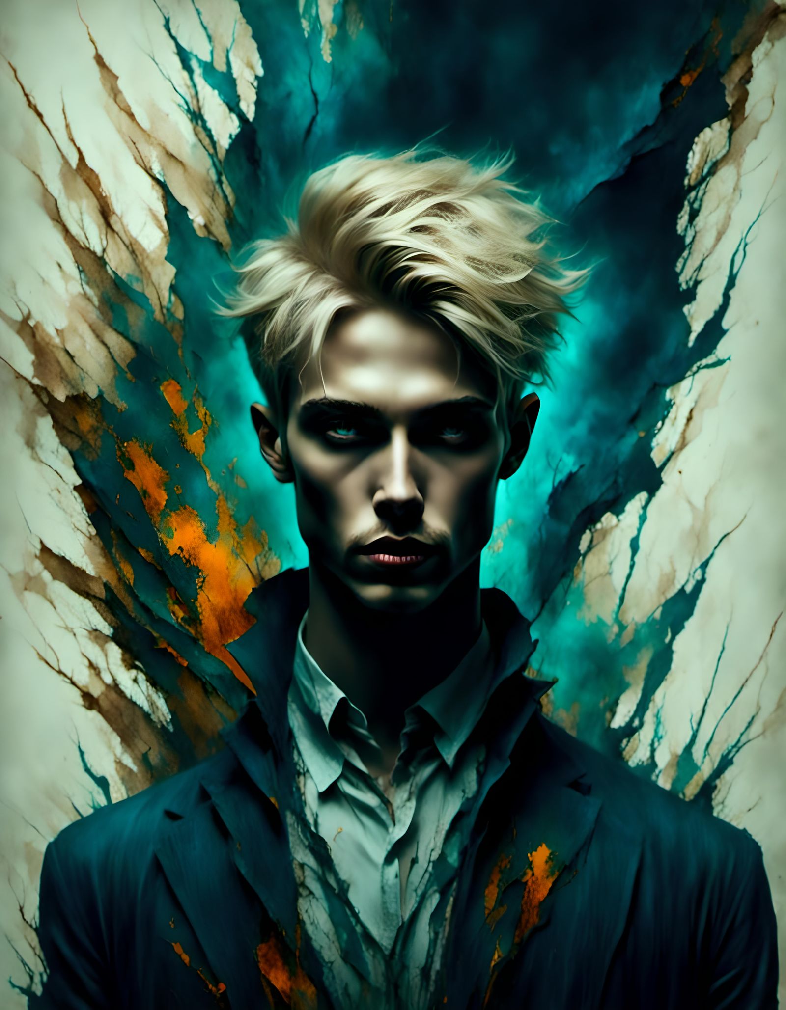 Blond and Brooding